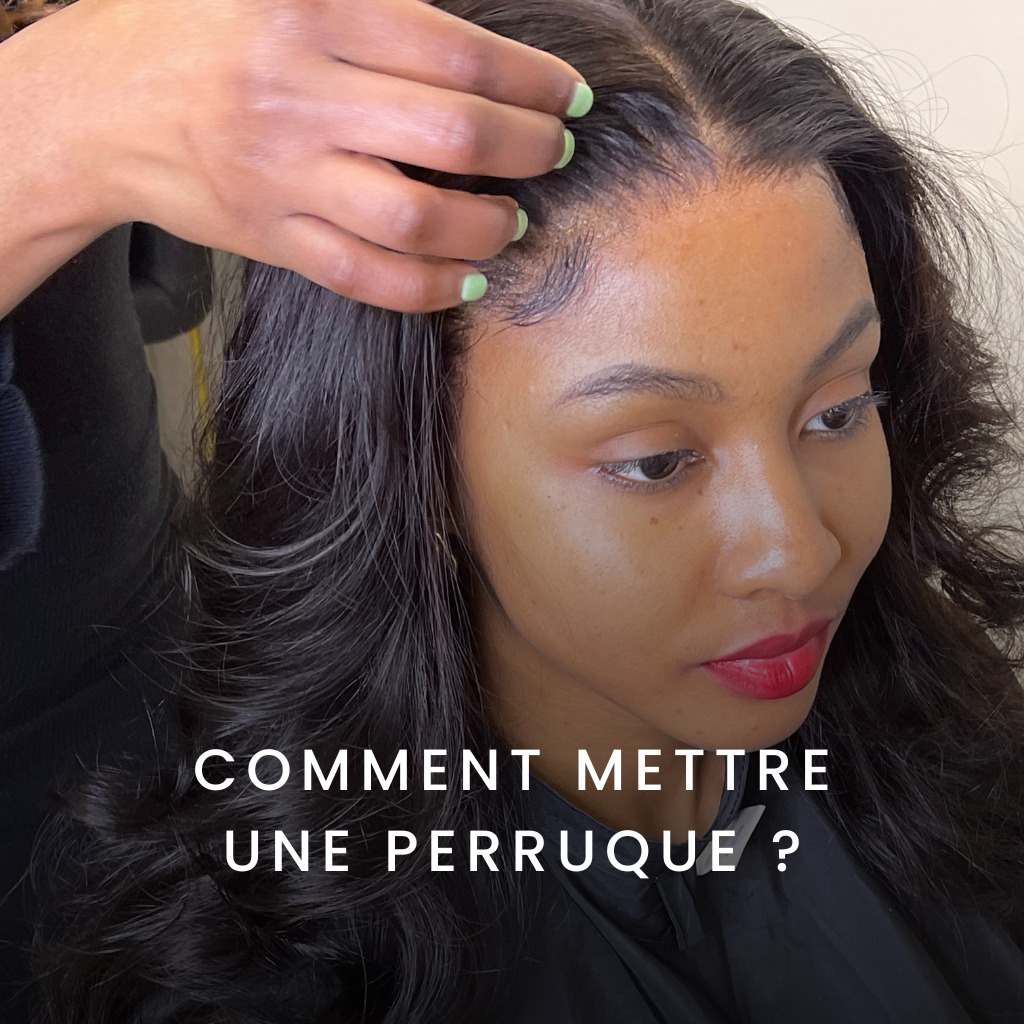 Comment poser best sale une perruque