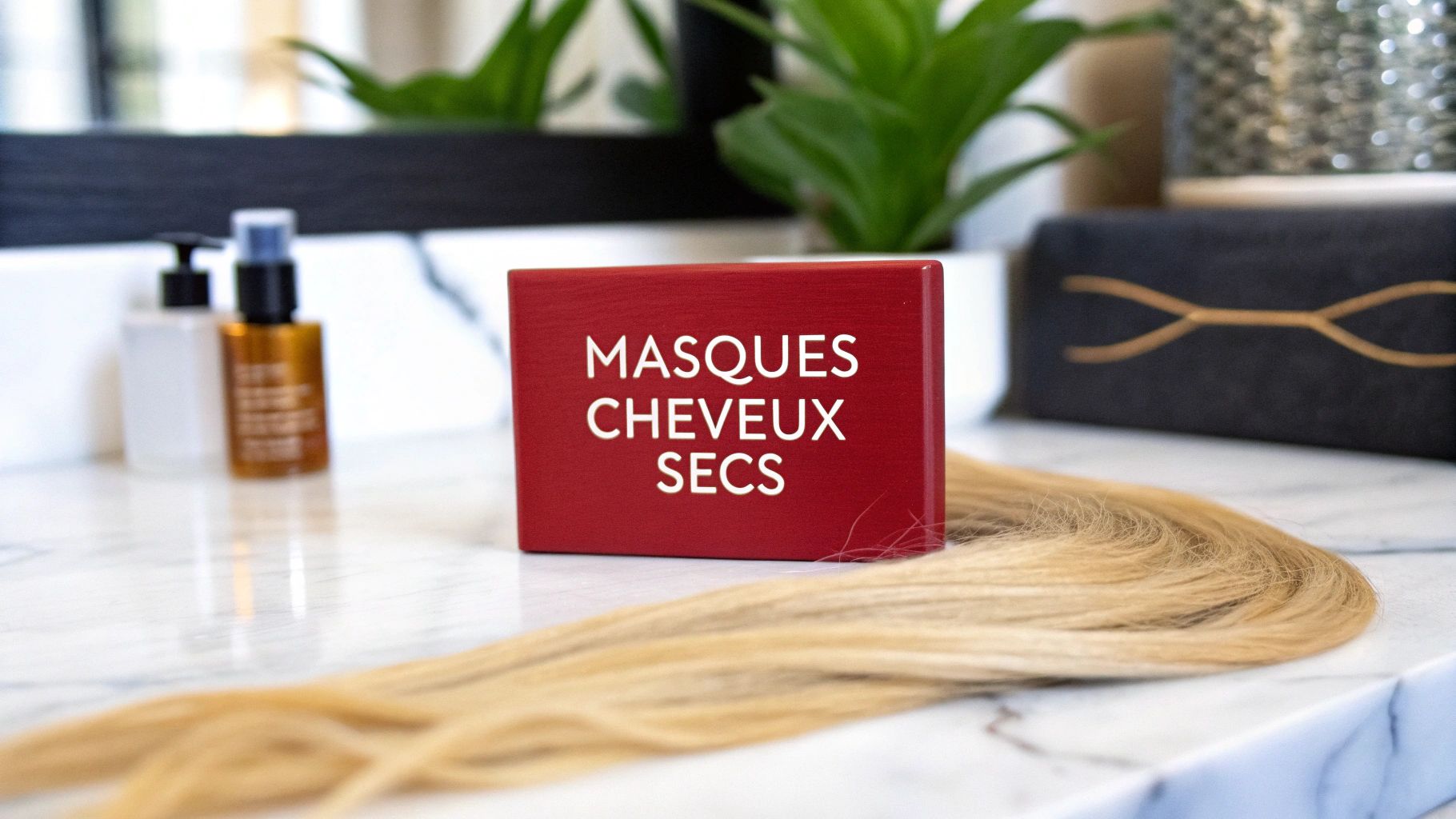 Meilleurs masques cheveux secs hydratants et réparateurs