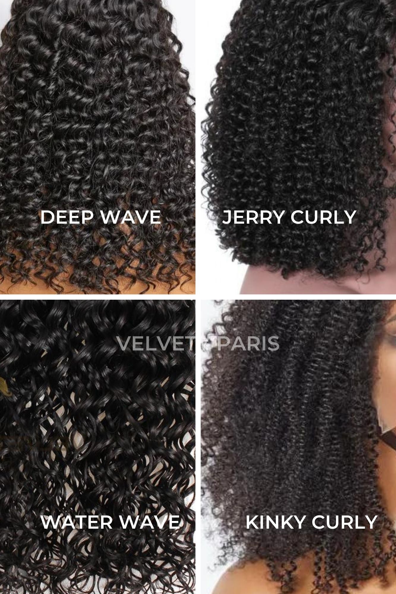 Choix De Texture, Extension Cheveux Ondulés Et Lisses
