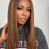 Perruque Raw Hair Lace Frontal HD Aashvi, cheveux lisses et naturels pour un look parfait