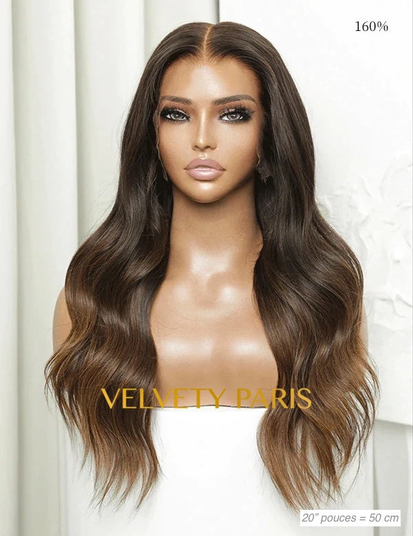 Perruque Raw Hair Lace Wig Frontal Sita2, perruque dentelle avec frontal HD pour un look naturel