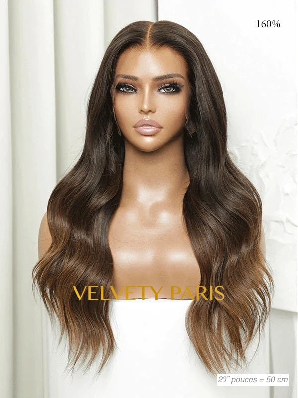 Perruque Raw Hair Lace Wig Frontal Sita2, perruque dentelle avec frontal HD pour un look naturel
