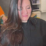 Traitement de brushing express pour cheveux soyeux et sans frisottis