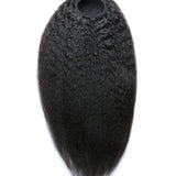 Queue de cheval en cheveux naturels kinky straight, 170g pour un volume naturel.