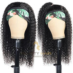 Perruque bandeau headband wig Curly - VELVETY PARIS