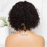 Perruque bandeau headband wig Deep Wave courte - VELVETY PARIS