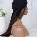 Perruque Bandeau headband wig Lisse Raide Latifa - VELVETY PARIS