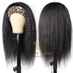 Perruque bandeau headband wig Yaki Kinky Straight - VELVETY PARIS