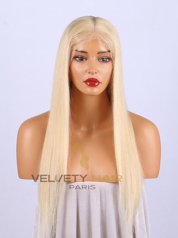 Perruque Lace Frontal Wig Blonde Wellow - VELVETY PARIS