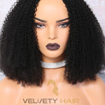 Perruque U part Wig kinky curly - VELVETY PARIS