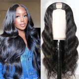 Perruque U part Wig Ondulé Body wave - VELVETY PARIS