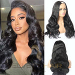 Perruque Virgin U part Wig Body Wave - VELVETY PARIS