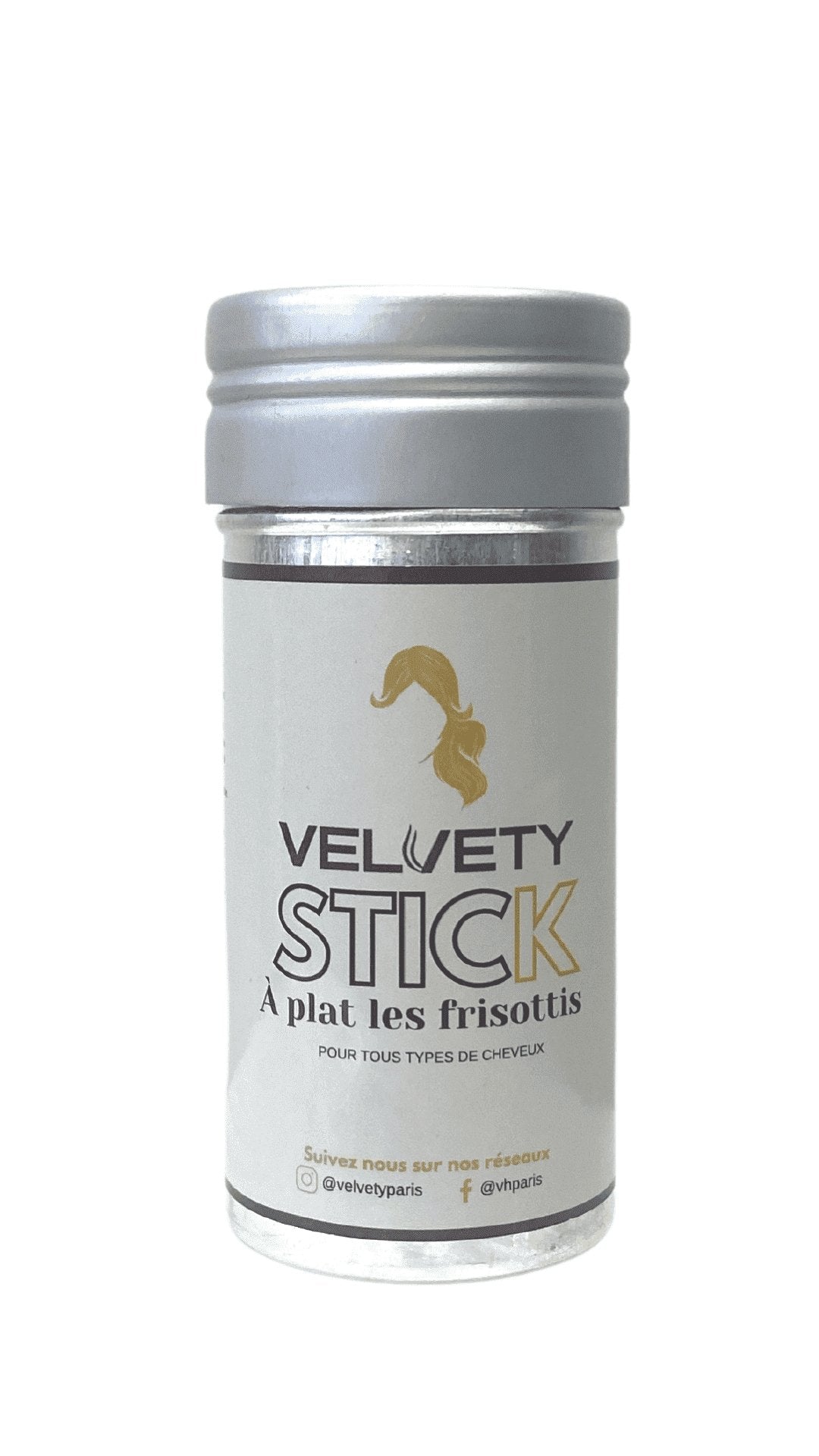 Stick pour aplatir les cheveux - VELVETY PARIS