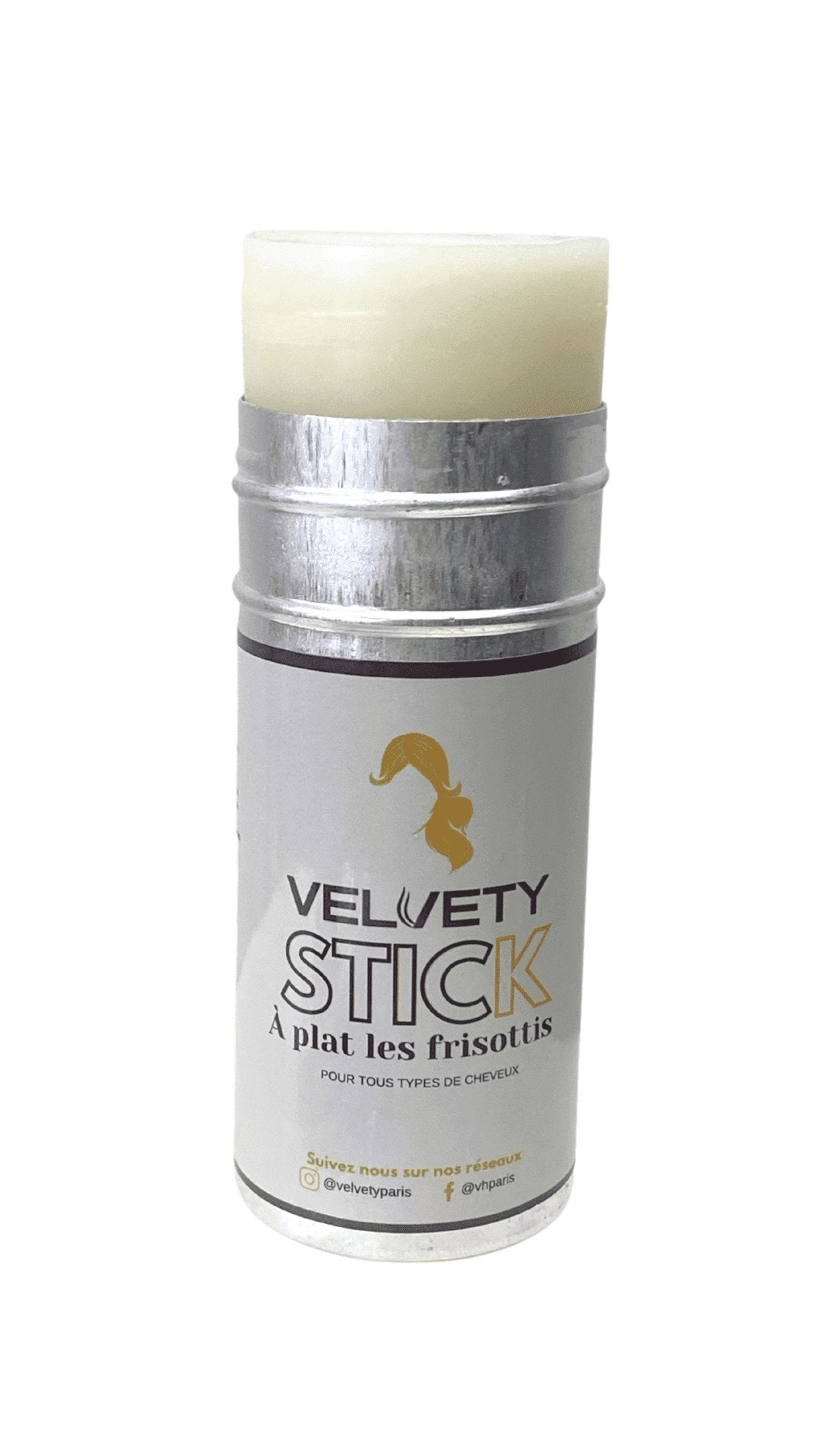 Stick pour aplatir les cheveux - VELVETY PARIS