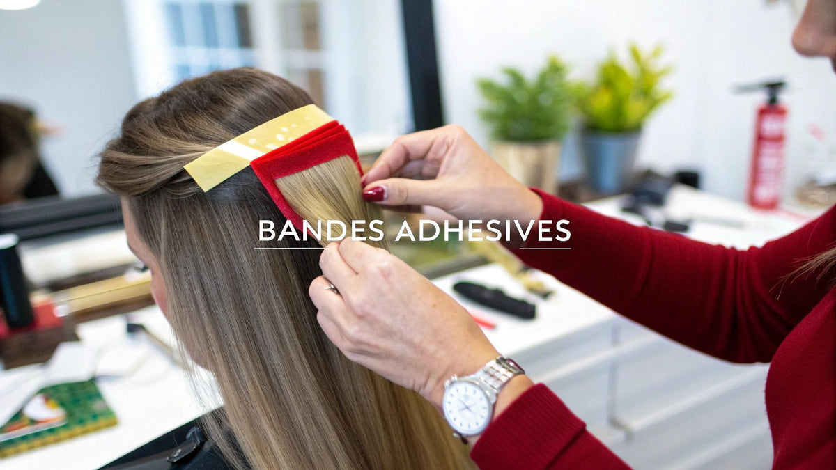 Le Guide Ultime des Bandes Adhésives Extensions Cheveux pour une Chevelure de Rêve à Paris