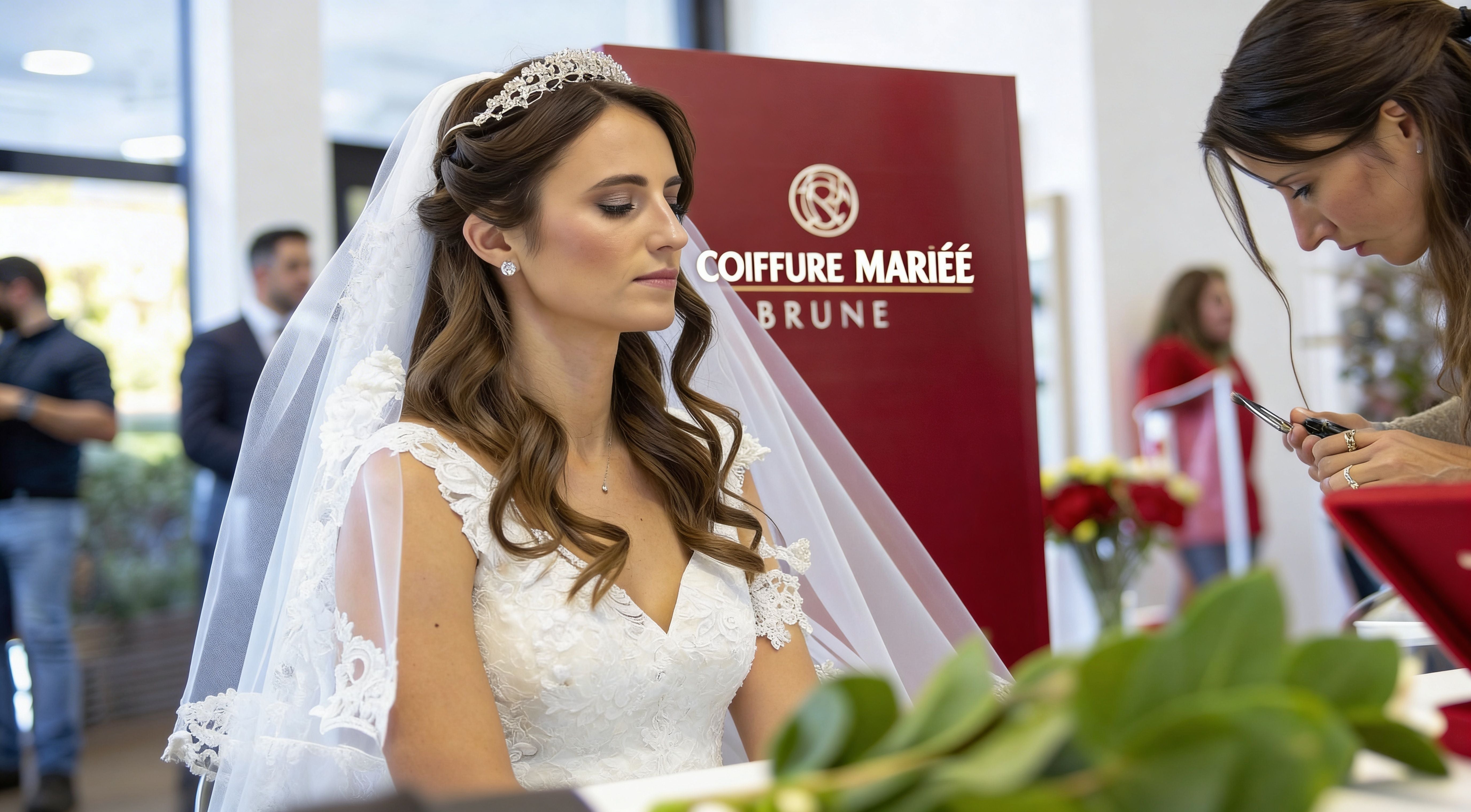 8 idées de coiffure mariage brune pour un look inoubliable en 2026