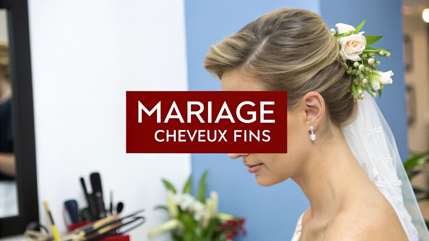 coiffure mariage cheveux fins: 8 idées coup de cœur
