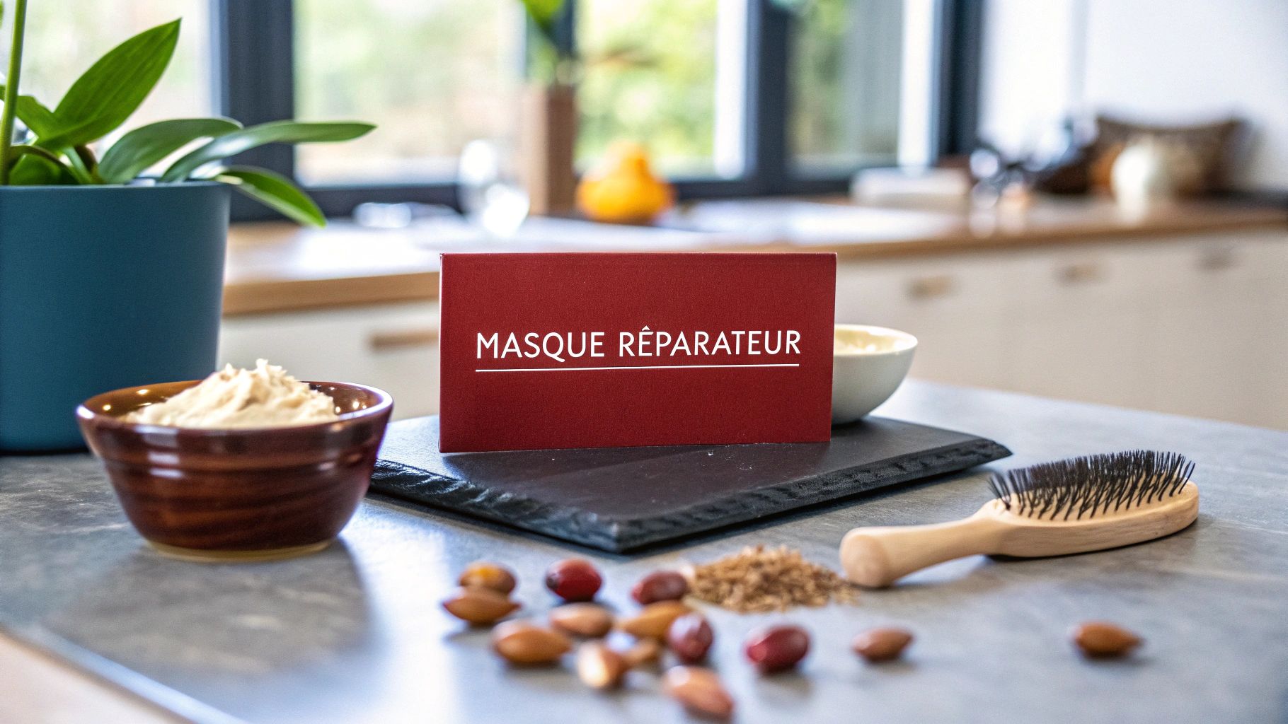 Découvrez le meilleur masque réparateur cheveux par Velvety Paris pour une fibre renforcée