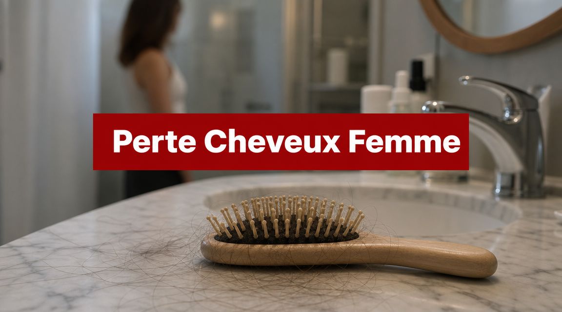 Perte cheveux femme causes