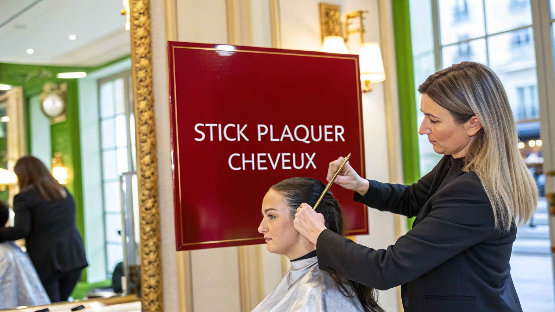 Le guide expert du stick pour plaquer les cheveux par Velvety Paris