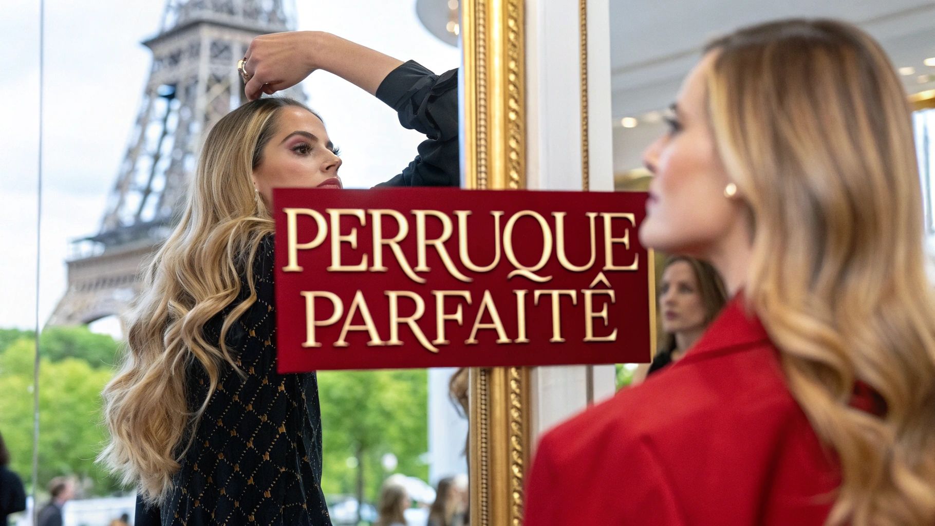 Votre perruque cheveux longs parfaite vous attend à Paris