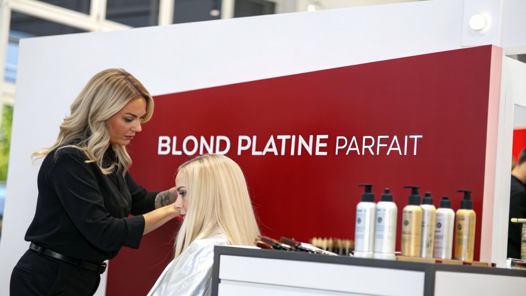 Obtenir des cheveux blonde platine parfaits à Paris