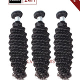 3 Remy Curly Hair weaves