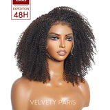 Perruque Frontal Kinky Curly