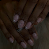 Gainage (avec résine) sur ongle naturel