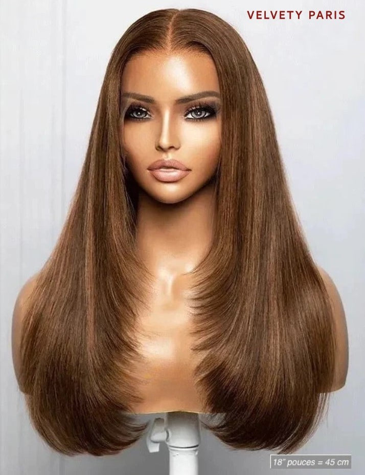 Perruque Raw Hair Lace Wig Aashvi, cheveux naturels et élégants