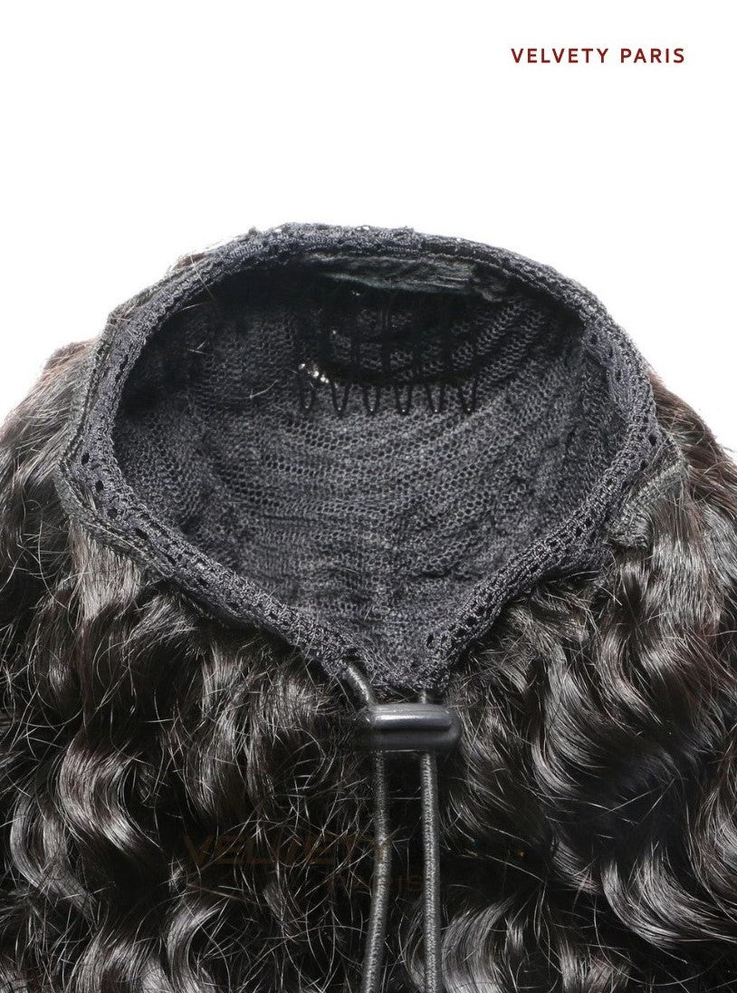 Ponytail Deep Wave - Queue de cheval - Cheveux Remy Hair - VELVETY PARIS