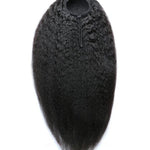 Queue de cheval en cheveux naturels kinky straight, 170g pour un volume naturel.