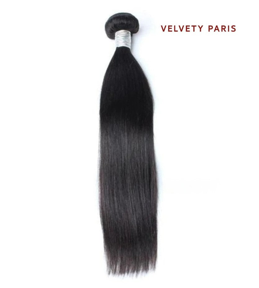 Tissage Brésilien Lisse 100% Cheveux Naturels, extensions capillaires pour un style droit et naturel