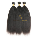3 tissages Cheveux Remy Kinky Straight Yaki - VELVETY PARIS