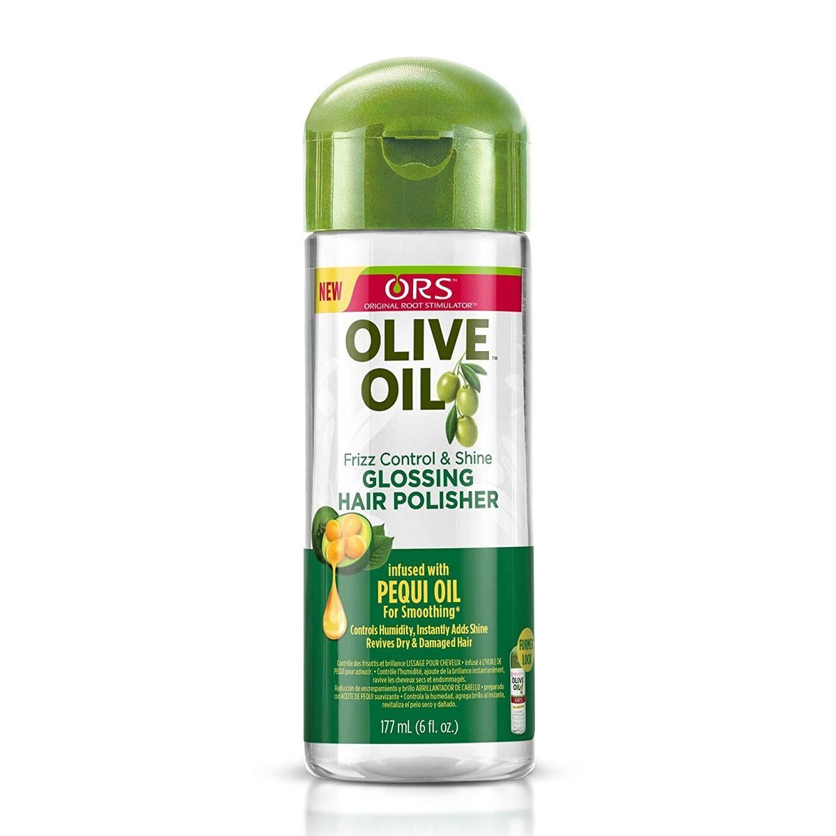 Organic Root Stimulator Olive Oil Glossing Hair Polisher - Sérum Lustrant Anti-Frizz 177 ml - VELVETY PARIS