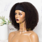 Perruque bandeau headband wig curly courte - VELVETY PARIS