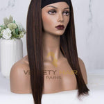 Perruque Bandeau headband wig Lisse Raide Latifa - VELVETY PARIS
