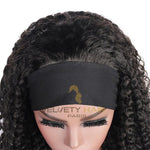 Perruque Bandeau headband wig Lisse Raide mi-longue - VELVETY PARIS