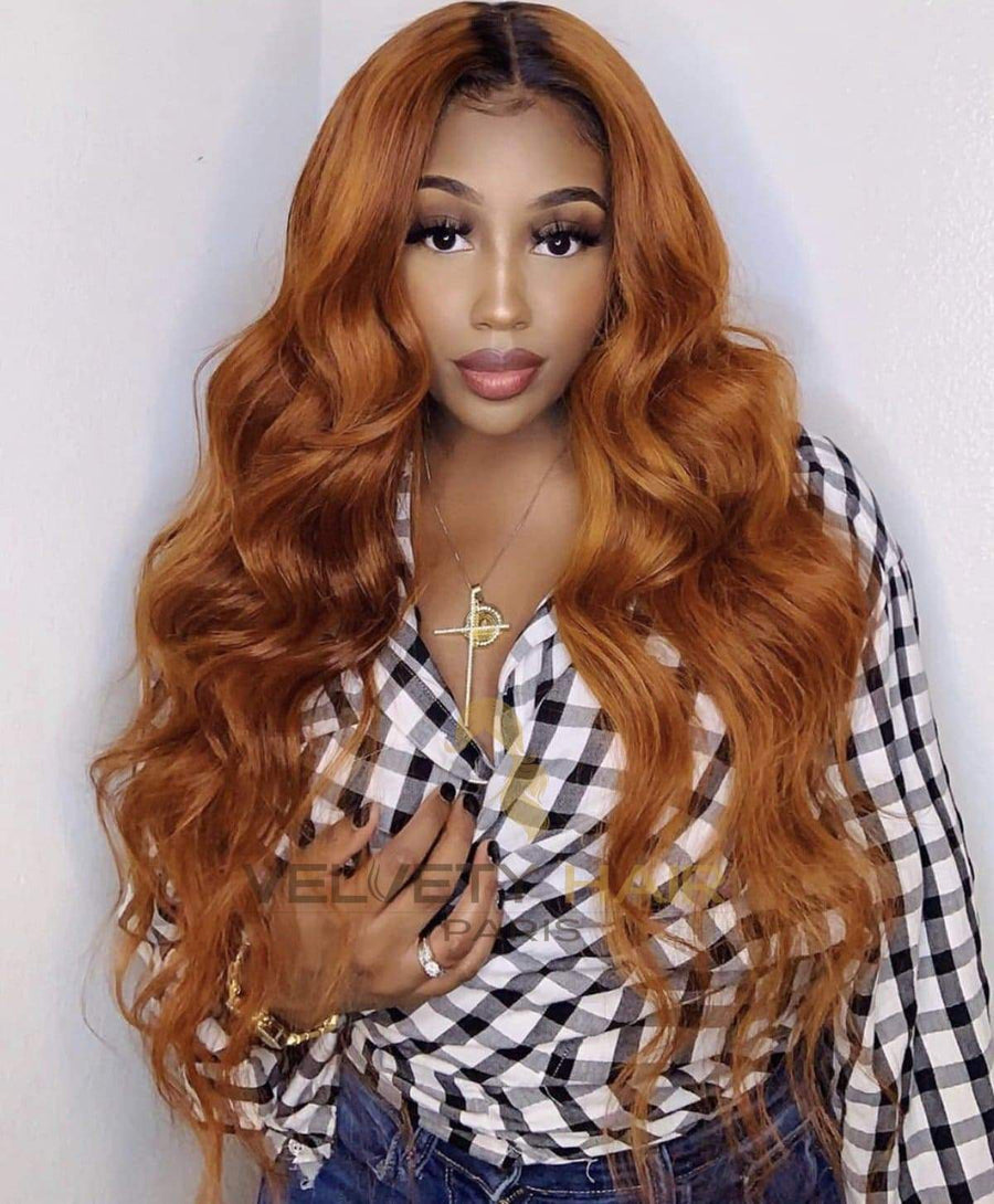 Perruque Lace Closure Wig Ginger - VELVETY PARIS