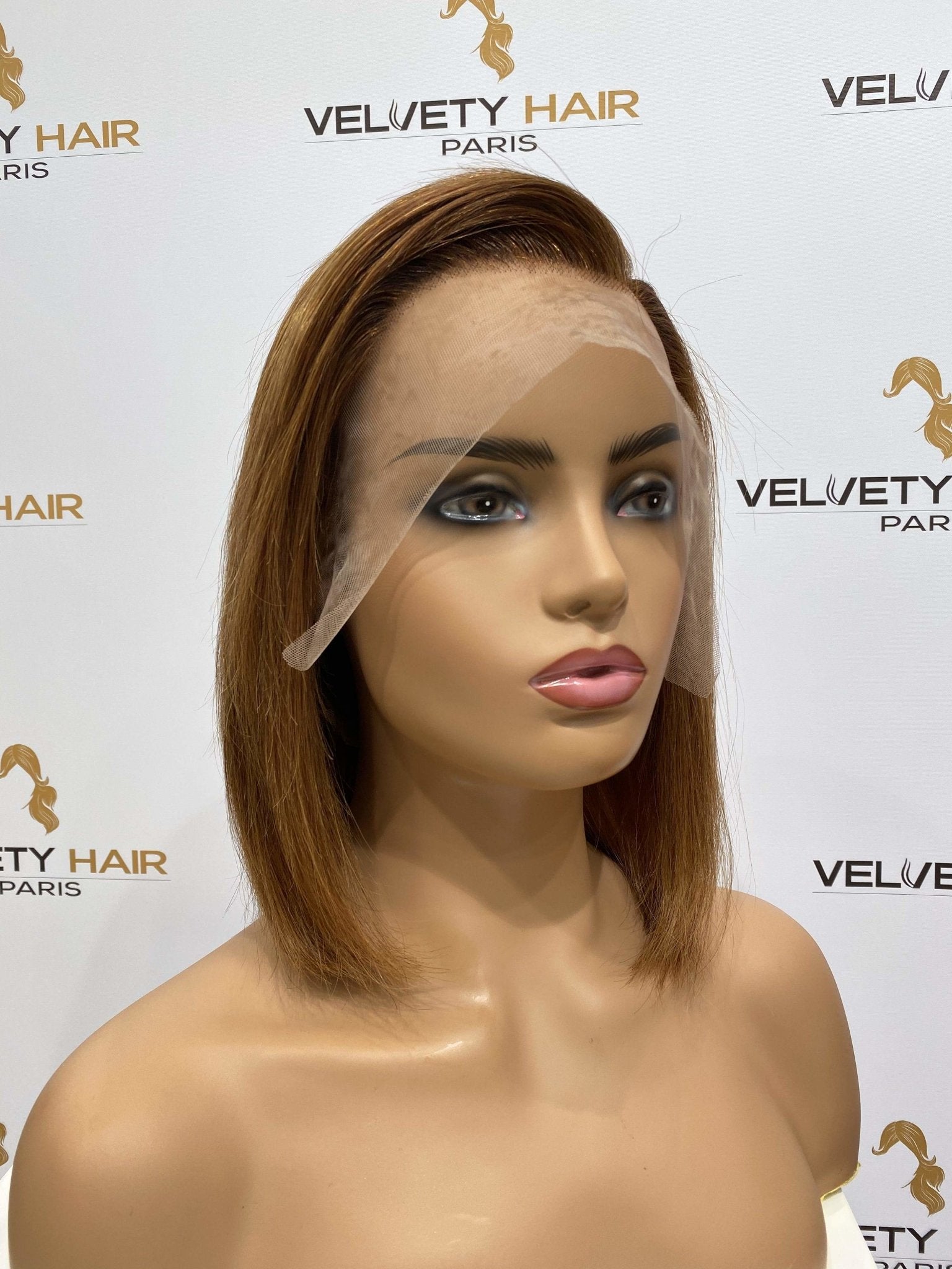 Perruque Lace Frontal Bob Glamour - VELVETY PARIS