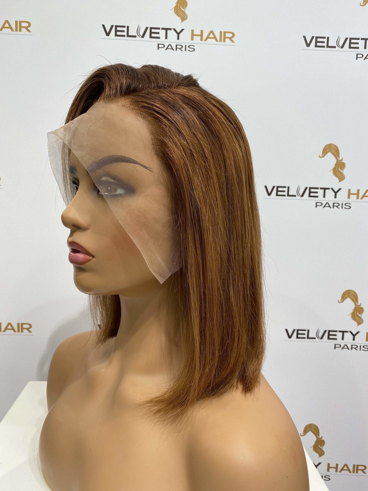Perruque Lace Frontal Bob Glamour - VELVETY PARIS