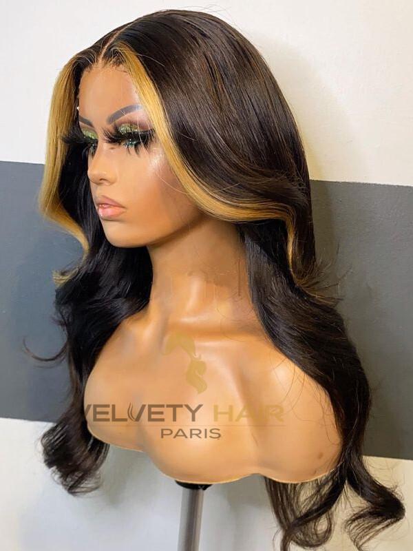 Perruque Lace Frontal HD Wig Alicia - VELVETY PARIS