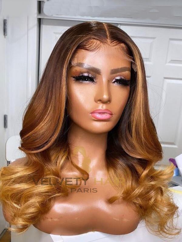 Perruque Lace Frontal HD Wig Daisy - VELVETY PARIS
