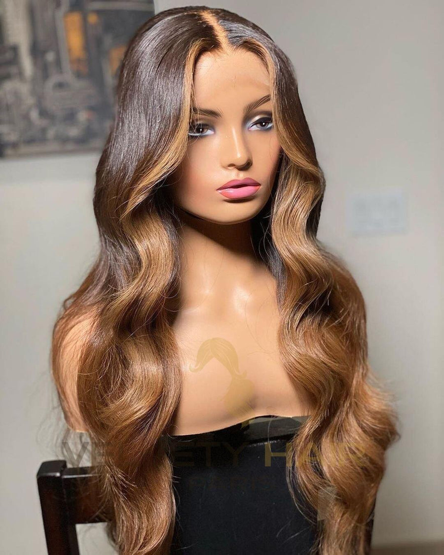 Perruque Lace Frontal HD Wig Doriane - VELVETY PARIS