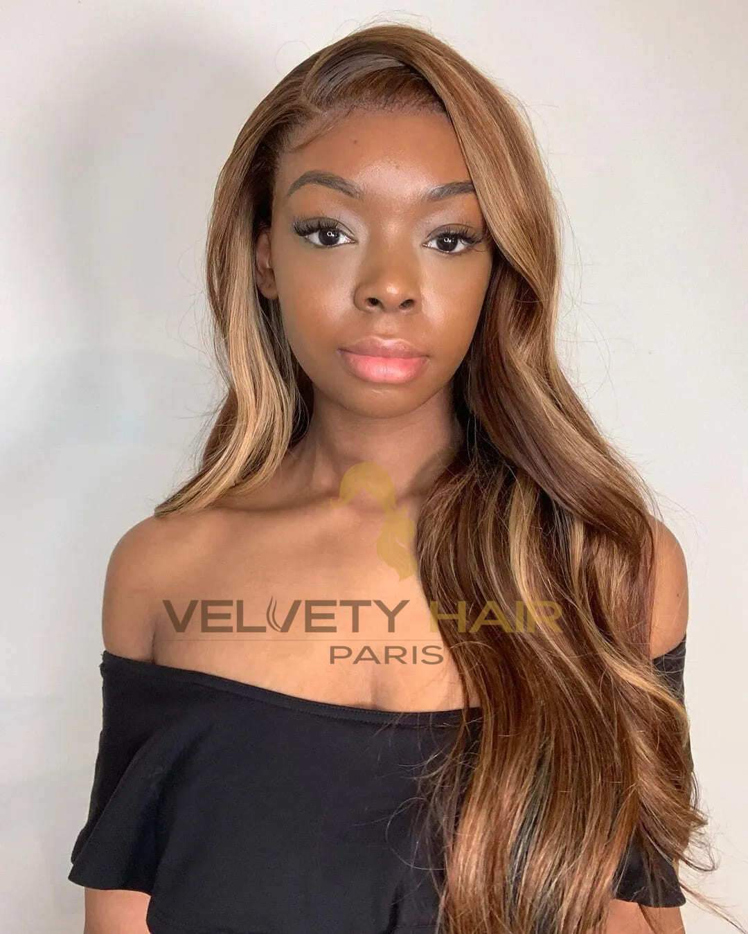 Perruque Lace Frontal Wig Olivia - VELVETY PARIS