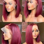 Perruque Lace Wig Bob Ina - VELVETY PARIS