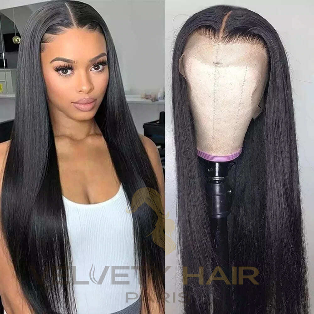 Perruque Virgin Lace Frontal Wig Lisse - VELVETY PARIS